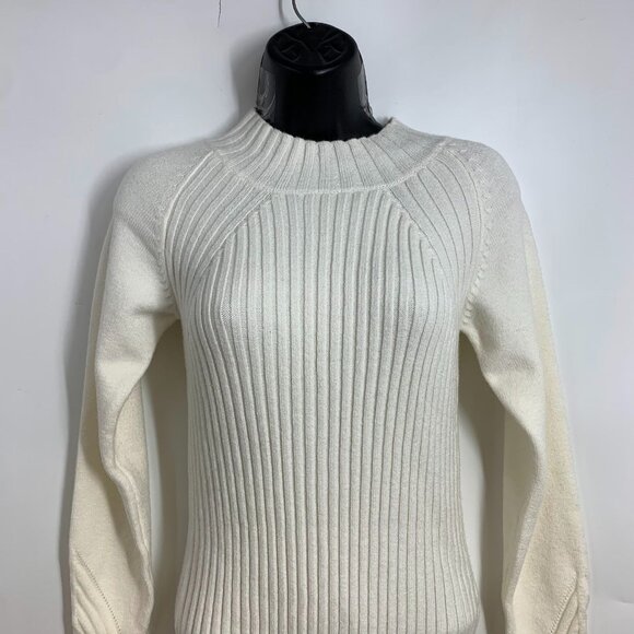 Lulus Women's Mock Neck Ribbed Long Sleeve Bodycon Sweater Dress Size S NWT - Picture 5 of 15